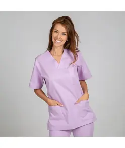 Blusa sanitario unisex scollo a v colori Garys