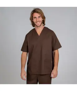 Blusa sanitario unisex scollo a v colori Garys