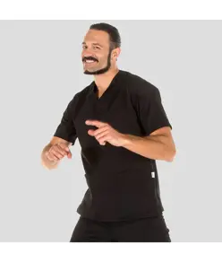 Blusa sanitario unisex scollo a v colori Garys