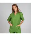 Blusa sanitario unisex scollo a v colori Garys