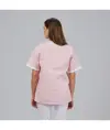 Blusa sanitario unisex scollo a v vichy combinata Garys