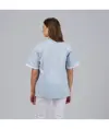 Blusa sanitario unisex scollo a v vichy combinata Garys