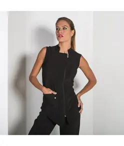 Blusa s/maniche pekin Garys