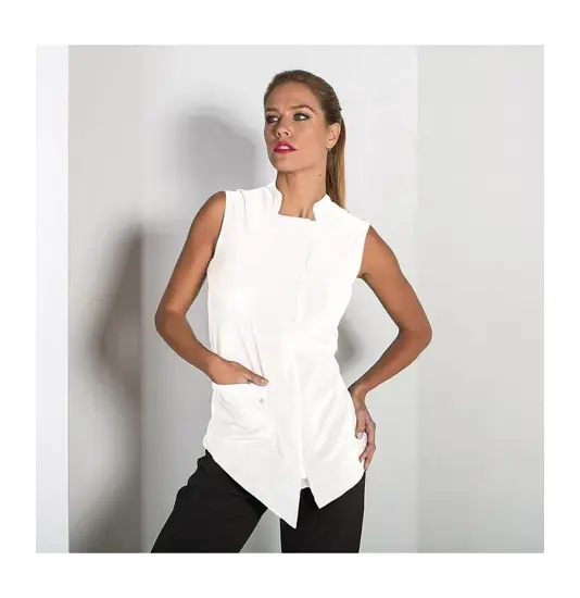 Blusa s/maniche pekin Garys