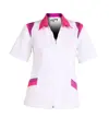 Blusa sra m/c cremallera combi Garys
