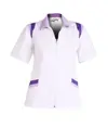 Blusa sra m/c cremallera combi Garys