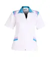 Blusa sra m/c cremallera combi Garys