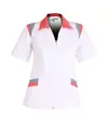 Blusa sra m/c cremallera combi Garys