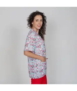 Blusa unisex combinato santas Garys