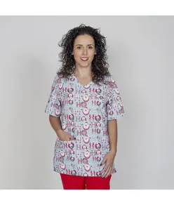 Blusa unisex combinato santas Garys