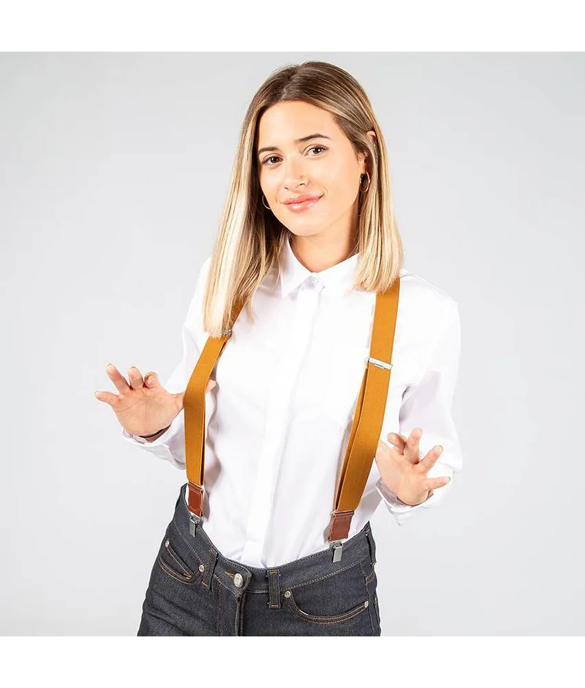 Bretelle 30 mm elastico unisex (4 clip) Garys