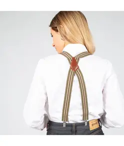 Bretelle 30 mm elastico unisex (4 clip) Garys