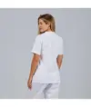 Camice donna "oporto" bottoni a pressione bianca Garys
