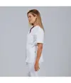 Camice donna "oporto" bottoni a pressione bianca Garys