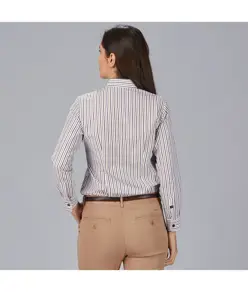 Camicia donna a righe bicolore simonetta Garys