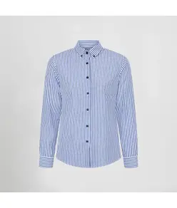 Camicia donna a righe bicolore simonetta Garys