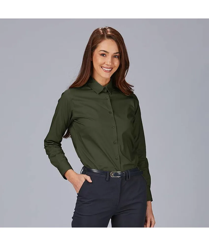 Camicia donna bruna Garys