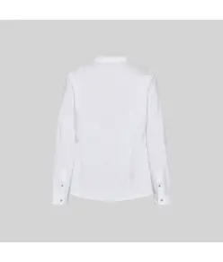 Camicia donna chambray collo alla coreana lanay Garys