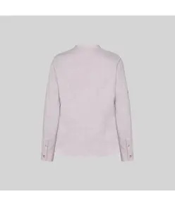Camicia donna chambray collo alla coreana lanay Garys