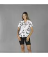 Camicia donna collo al revers hawaii Garys