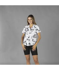 Camicia donna collo al revers hawaii Garys