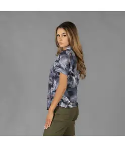 Camicia donna collo al revers hawaii Garys