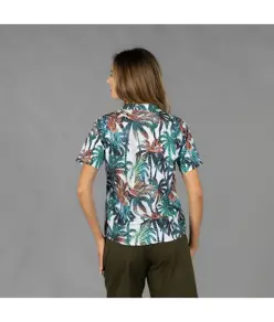 Camicia donna collo al revers hawaii Garys