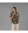 Camicia donna collo al revers hawaii Garys