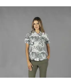 Camicia donna collo al revers hawaii Garys