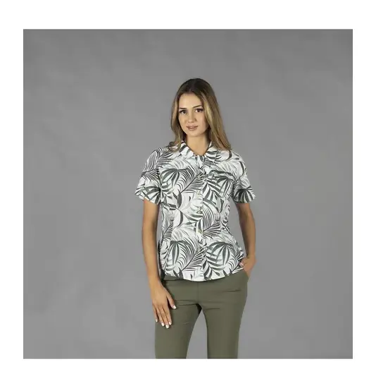 Camicia donna collo al revers hawaii Garys