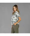 Camicia donna collo al revers hawaii Garys