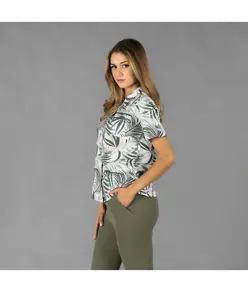 Camicia donna collo al revers hawaii Garys