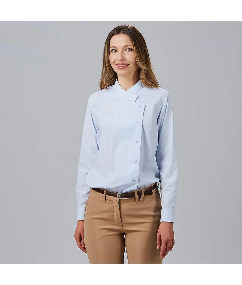 Camicia donna fil a fil c/coreana angelica Garys