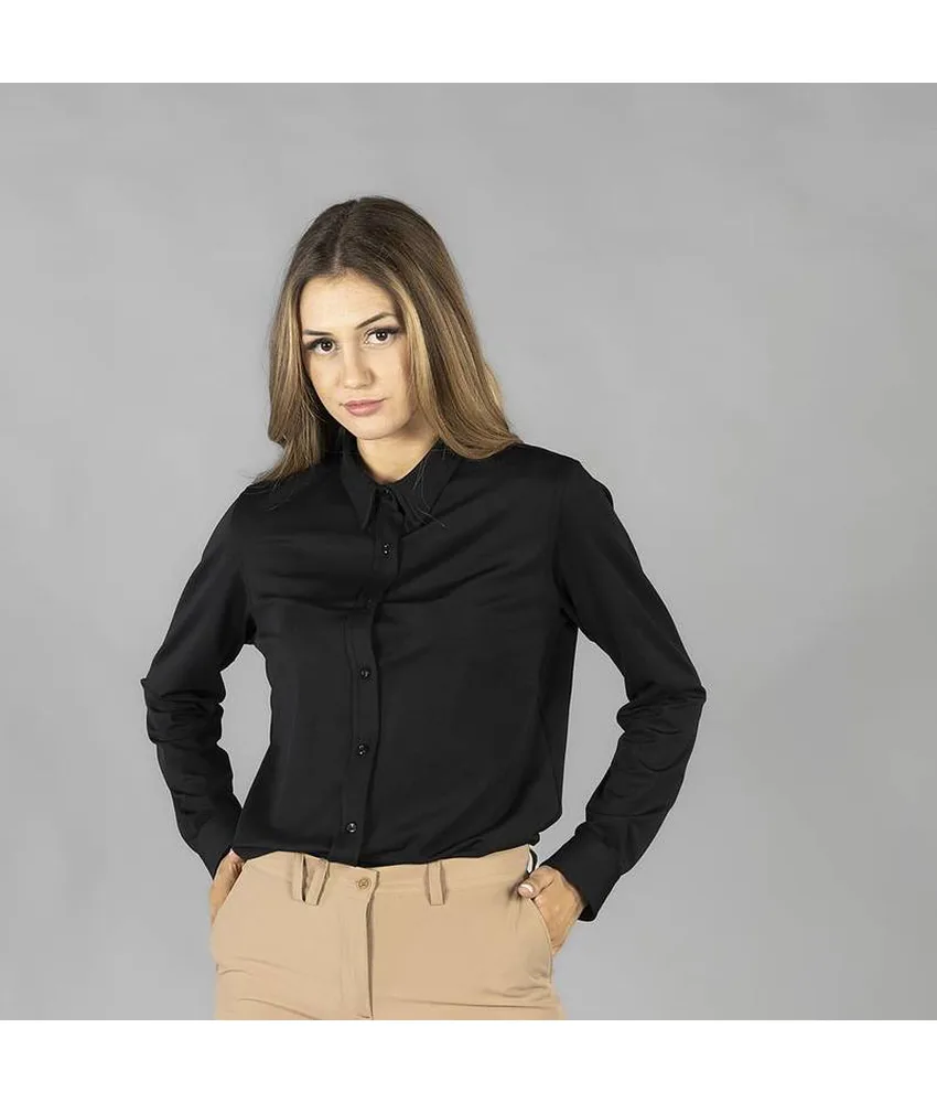 Camicia donna interlock collo rotondo cerdeña Garys