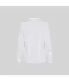 Camicia donna lino/cotone collo coreana kaula Garys