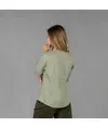 Camicia donna lino/cotone collo coreana kaula Garys
