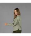 Camicia donna lino/cotone collo coreana kaula Garys