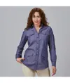 Camicia donna manica roll up daniela Garys