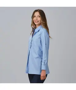 Camicia donna manica roll up livia Garys