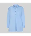Camicia donna manica roll up livia Garys