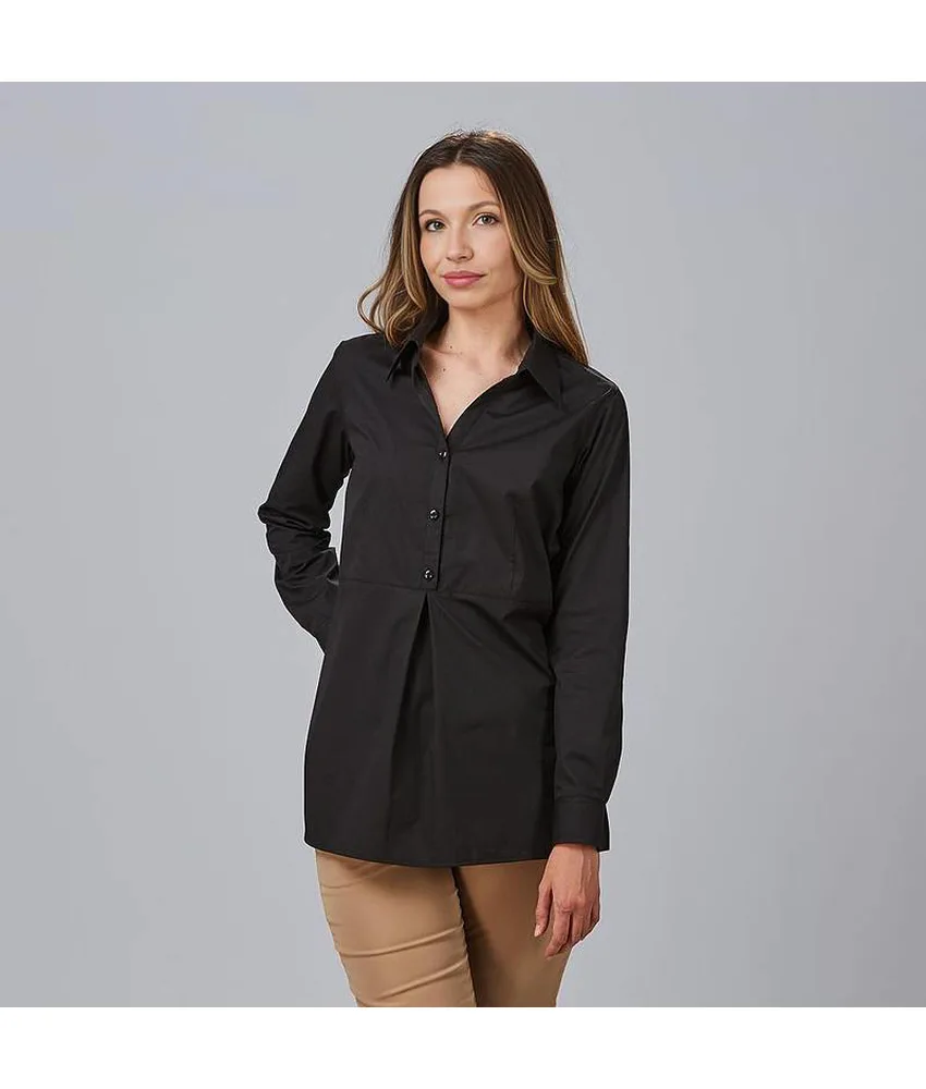Camicia donna manica roll up livia Garys