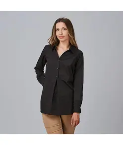 Camicia donna manica roll up livia Garys