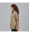 Camicia donna manica roll up livia Garys