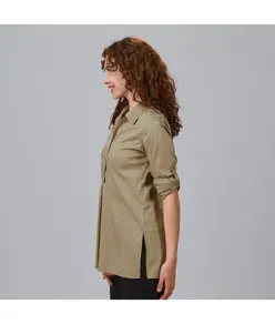 Camicia donna manica roll up livia Garys