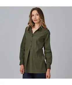 Camicia donna manica roll up livia Garys
