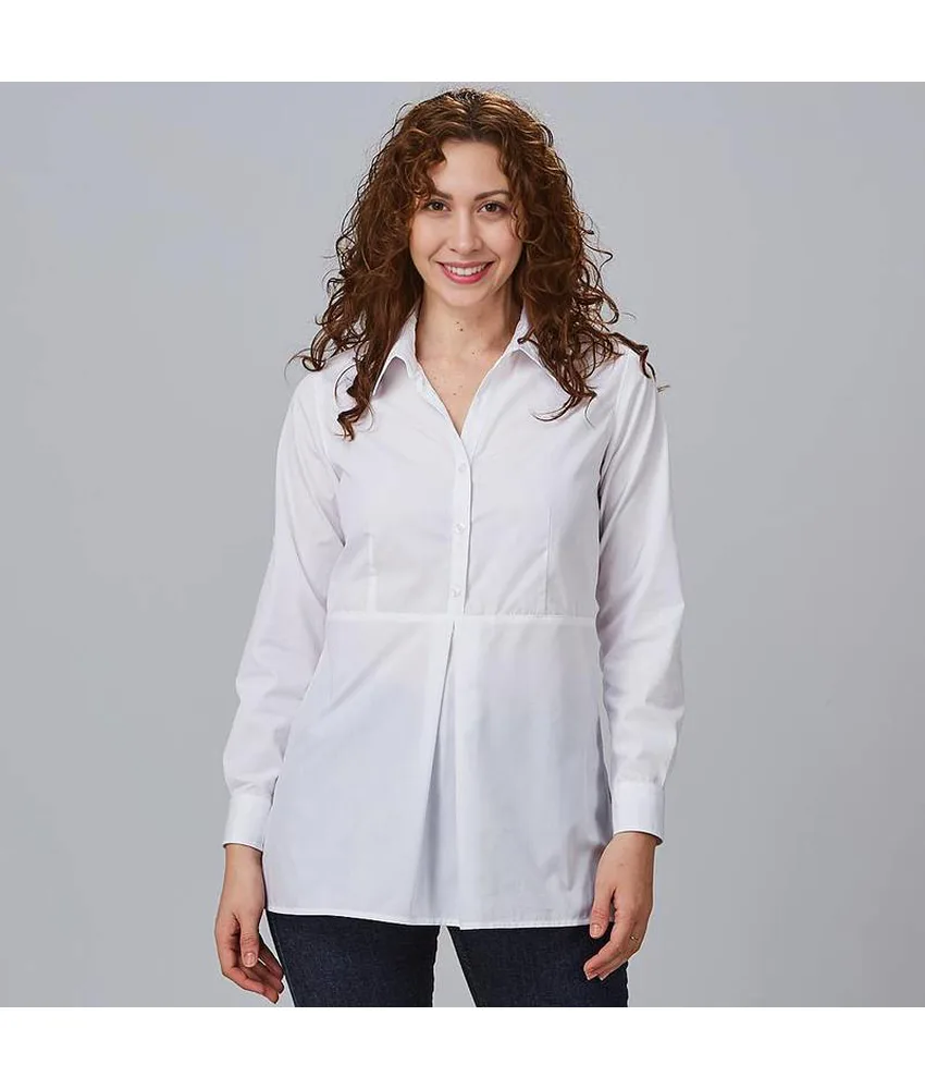 Camicia donna manica roll up livia Garys