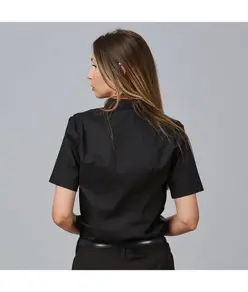 Camicia donna m/c c/mao elastan Garys