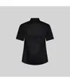 Camicia donna m/c c/mao elastan Garys