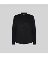 Camicia donna m/l c/mao elastan Garys