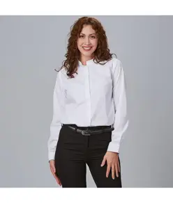 Camicia donna m/l c/mao elastan Garys